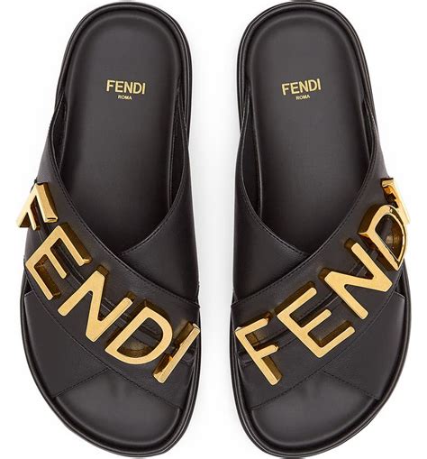 selfridges fendi handbags|Fendi sliders women.